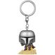 Игровая фигурка на клипсе FUNKO POP! cерии Мандалорец МАНДАЛОРЕЦ С БЛАСТЕРОМ Funko 53046