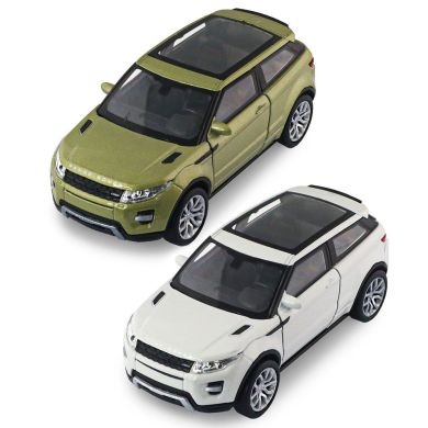Автомодель LAND ROVER RANGE ROVER EVOQUE (білий, зелений) 250388W