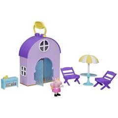 Игровой набор Peppa ПЕППА В МАГАЗИНЕ МОРОЖЕНИЯ (магазин, фигурка, аксессуары) F4387