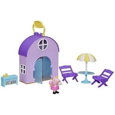 Игровой набор Peppa ПЕППА В МАГАЗИНЕ МОРОЖЕНИЯ (магазин, фигурка, аксессуары) F4387