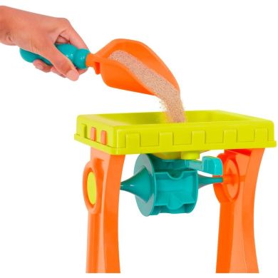 Набір для гри з піском і водою – ПІСОЧНИЙ МЛИН (машинка, лопатка) Battat BX2198Z