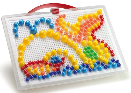 Набір Quercetti для занять Мозаїкою 280 фішок 0950-Q