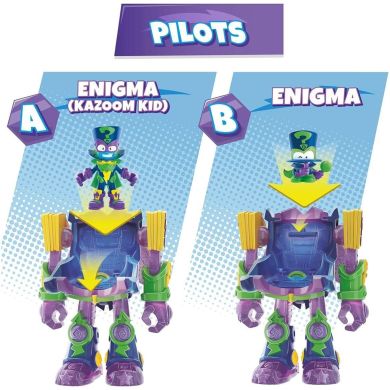 Ігровий набір SUPERTHINGS S СУПЕРБОТ ЕНІГМА (робот, казум-кід, фігурка) PSTSP116IN30