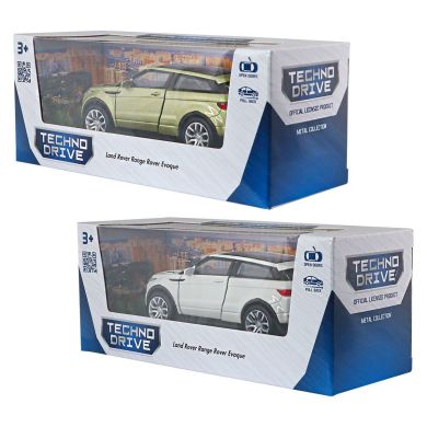 Автомодель LAND ROVER RANGE ROVER EVOQUE (білий, зелений) 250388W