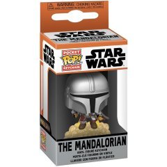 Игровая фигурка на клипсе FUNKO POP! cерии Мандалорец МАНДАЛОРЕЦ С БЛАСТЕРОМ Funko 53046