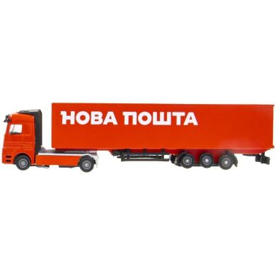 Автомодель Фура Нова Пошта (червона) SB-15-12-RED-WB(CIS)