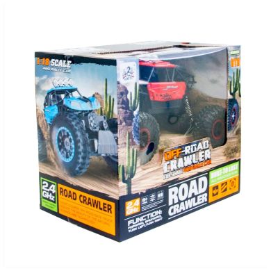 Автомодель Sulong Toys Off-Road Crawler Super Sport на радиоуправлении красный 1:18 SL-001RHR