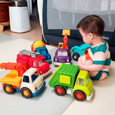 ИгрушкаЭкскаватор Battat VE1005Z, Фиолетовый