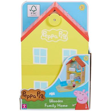 Дерев'яний ігровий набір Peppa Будинок Пеппи Peppa Wooden 7213