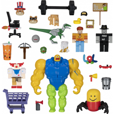 Игровая коллекционная фигурка Jazwares Roblox Feature Environmental Set Roblox Meme Pack W8 ROB0338