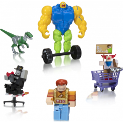 Игровая коллекционная фигурка Jazwares Roblox Feature Environmental Set Roblox Meme Pack W8 ROB0338