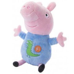 Мягкая игрушка Peppa Pig Джордж с вышитым драконом 25 см 30116
