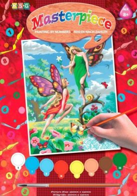 Набор для творчества Sequin Art Painting By Numbers Junior Fairies SA0126
