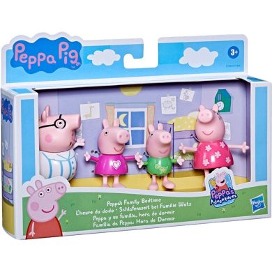 Набір фігурок Peppa Дружня родина Пеппи Піжамна вечірка Peppa Figurines F2192