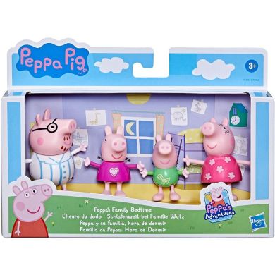 Набір фігурок Peppa Дружня родина Пеппи Піжамна вечірка Peppa Figurines F2192