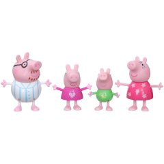 Набор фигурок Peppa Дружественная семья Пеппи Пижамная вечеринка Peppa Figurines F2192
