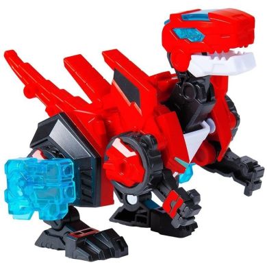 Динозавр-трансформер DINOSTER ЧЕРВОНИЙ РАПТОР-БОТ (бокс для зберігання) EU580840-1