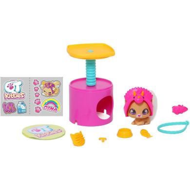 Ігровий набір QT KITTIES КОШЕНЯ ДІНА (фігурка, будиночок, аксесуари) 450001-3