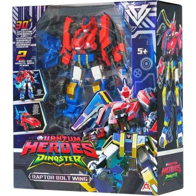 Робот-трансформер DINOSTER РАПТОР БОЛТ ВІНГ (з аксес.) EU580815