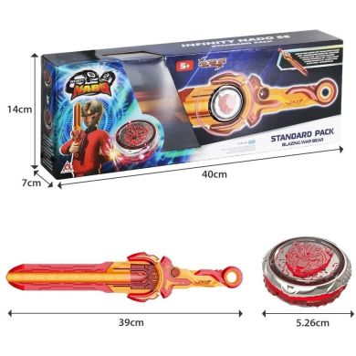 Дзиґа Infinity Nado VI серія Standard Pack Blazing War Bear Палаючий Бойовий Ведмідь EU654122