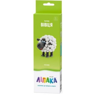 Набір пластиліну, що самостійно твердіє, Lipaka &ndash; вівця 30049-UA01