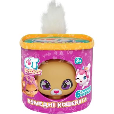Игровой набор QT KITTIES КОТЕНКА ДИНА (фигурка, домик, аксессуары) 450001-3