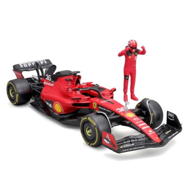 Автомодель з фігуркою - Ferrari SF-23 (1:24)