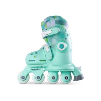 Роликові ковзани Yvolution Twista, розмір 24-28, салатовий YR25G4