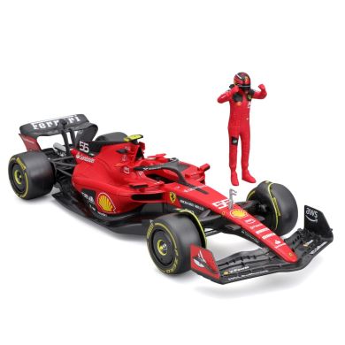 Автомодель з фігуркою - Ferrari SF-23 (1:24)