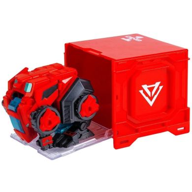 Динозавр-трансформер DINOSTER ЧЕРВОНИЙ РАПТОР-БОТ (бокс для зберігання) EU580840-1