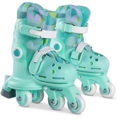 Роликові ковзани Yvolution Twista, розмір 24-28, салатовий YR25G4