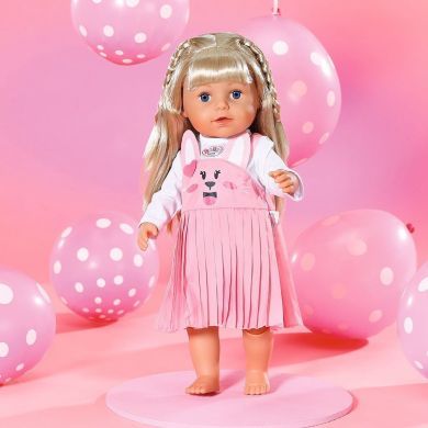 Одяг для ляльки BABY BORN СУКНЯ З ЗАЙКОЮ (43 сm) 832868