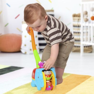 Каталка Kiddieland Слон-циркач озвучена на украинском 058297, Разноцветный