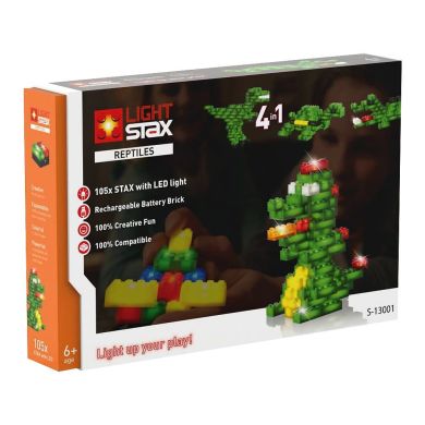 Конструктор Light Stax с LED-подсветкой Reptiles LS-S13001