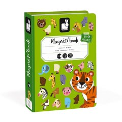 Магнитная книга Janod «Животные» J02723