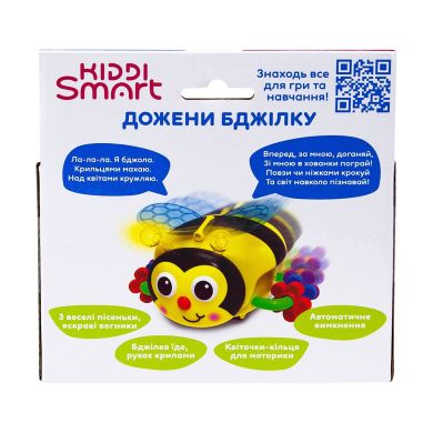 Іграшка, що розвиває Kiddi Smart &ndash; Дожени Бджілку (світло, звук)