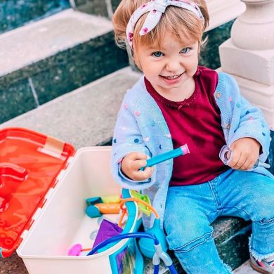 Ігровий набір Battat Добрий доктор Айболит 12 аксесуарів BX1230Z