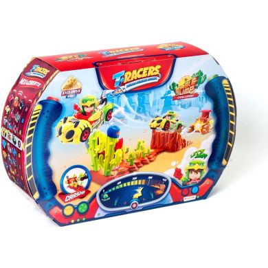Ігровий набір T-RACERS СТРИБОК ОРЛА (машинка-конструктор, гонщик, аксес.) T-Racers PTRSD014IN01