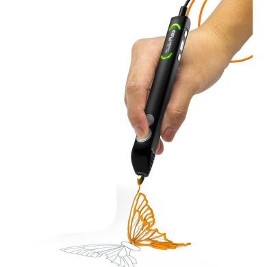 3D-ручка 3Doodler Flow для проф. использование СИНЯЯ 8 стержней, аксессуары FLOW-INTL