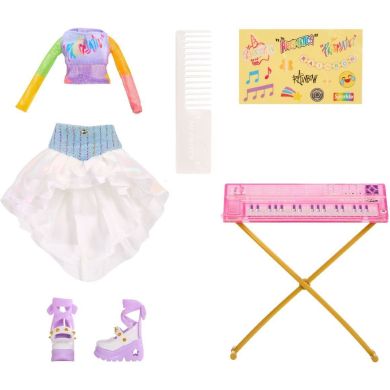 Лялька RAINBOW HIGH серії Junior High Rockband АМАЯ (з аксес.) 565772