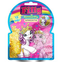 Фигурка FILLY серии Блестящие Бабочки (в дисплее, в ассорт.) Filly F100001-00