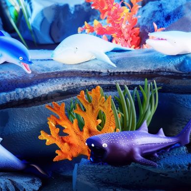 Стретчіграшка у вигляді тварини ПІДВОДНІ ВОЛОДАРІ. МОРЕ ТА БЕЗОДНЯ (в диспл.) 15/CN22