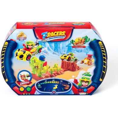 Ігровий набір T-RACERS СТРИБОК ОРЛА (машинка-конструктор, гонщик, аксес.) T-Racers PTRSD014IN01