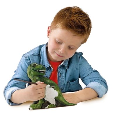 Набір для створення гіпсової фігурки Ses Creative Ті-Рекс зі скелетом 14206S