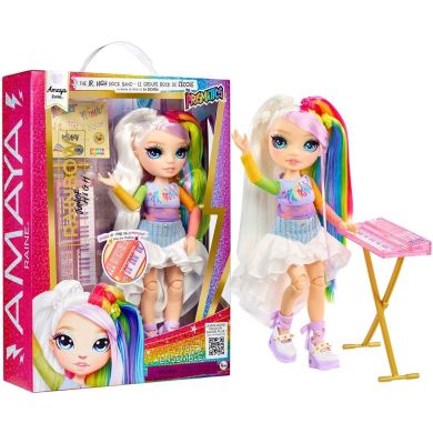 Лялька RAINBOW HIGH серії Junior High Rockband АМАЯ (з аксес.) 565772