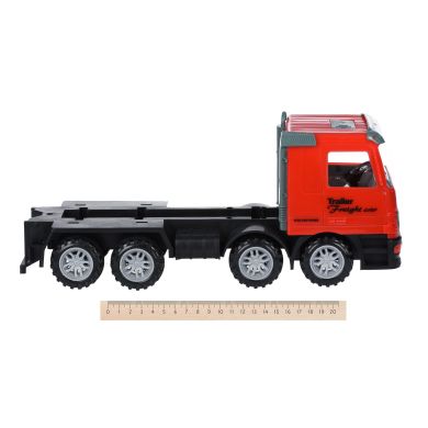 Іграшкова спеціалізована техніка Same Toy Super Combination Тягач з трактором червоний 98-84Ut-1