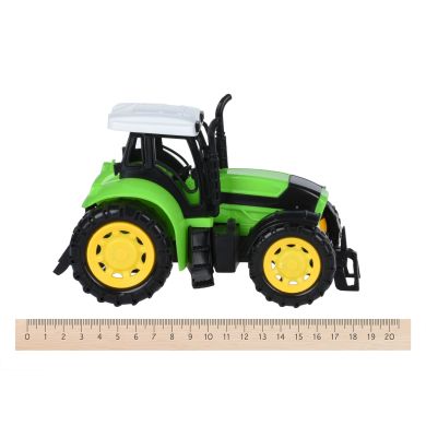 Іграшкова спеціалізована техніка Same Toy Super Combination Тягач з трактором червоний 98-84Ut-1