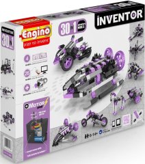 Конструктор Engino Inventor Motorized Adventure, 30 в 1, с электродвигателем 3031