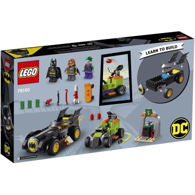 Конструктор LEGO Super Heroes Бэтмен против Джокера: погоня на Бэтмобиле 136 деталей 76180