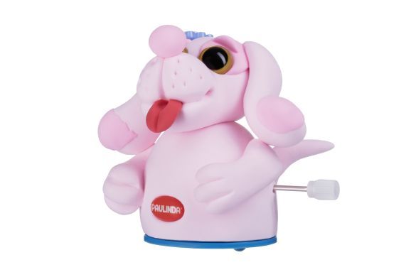 Набор для лепки Paulinda Super Dough Circle Baby Собака заводной механизм Розовая PL-081177-5